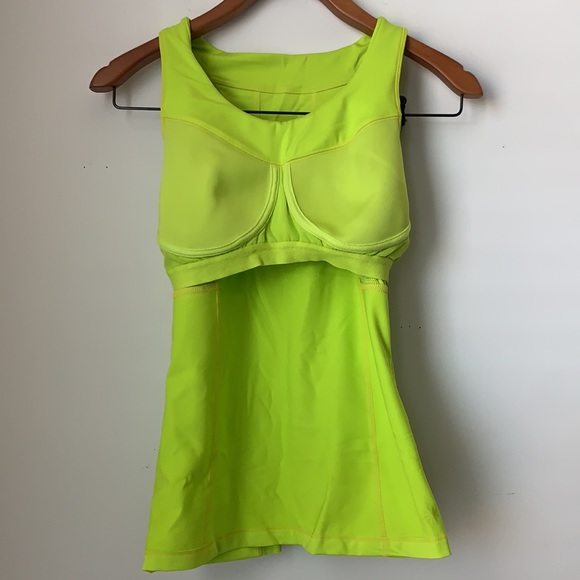 Athleta Yellow PR Tennis Tank Top S - Picture 11 of 14